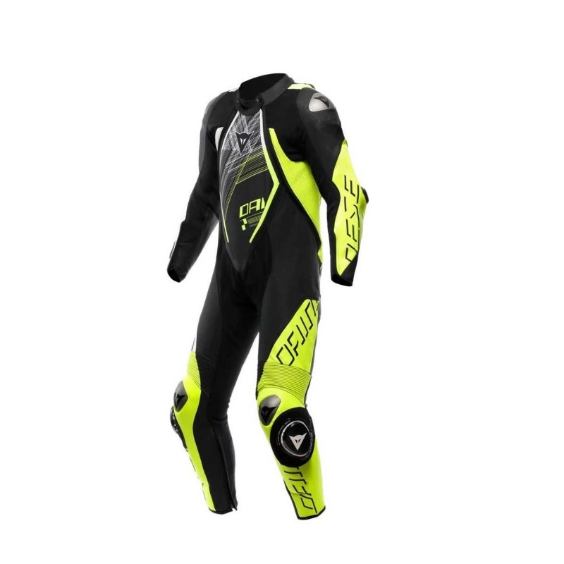 Комбинезон Dainese Audax D-Zip Black/Yellow/White