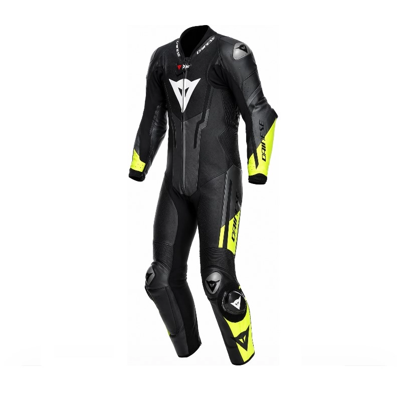 Комбiнезон Dainese Misano 3 D-Air Black/Anthracite/Yellow