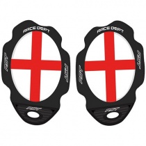 Слайдеры колена RST Flag Series George White/Red