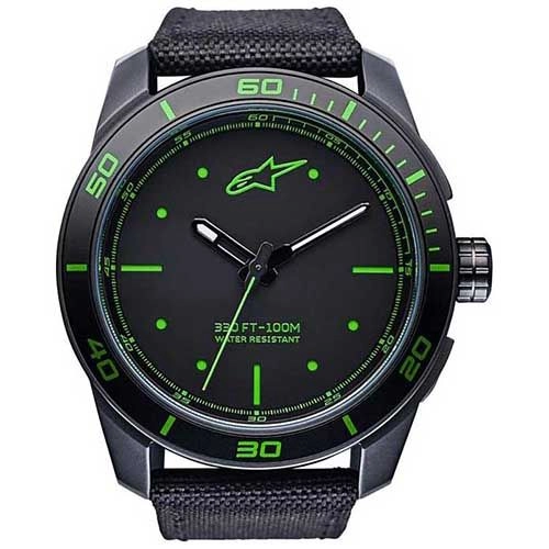 Годинник Alpinestars Tech Watch 3H Black\Green