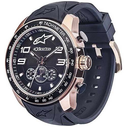 Годинник Alpinestars Tech Watch Chrono 2-Tones Rose/Black/Steel
