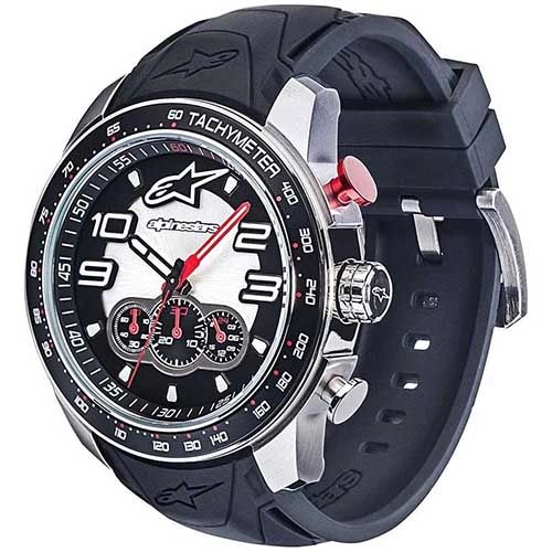 Годинник Alpinestars Tech Watch Chrono Steel-Black/Steel