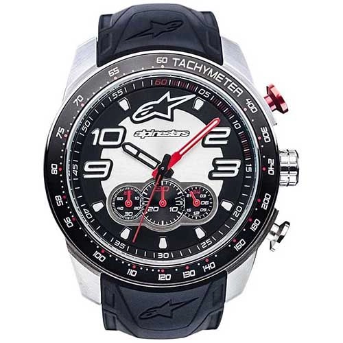 Годинник Alpinestars Tech Watch Chrono Steel-Black/Steel