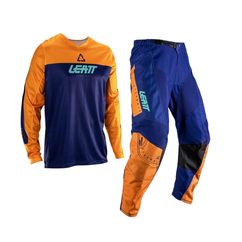 Комплект штани+джерсі Leatt Ride Kit 3.5 Junior Blue/Orange