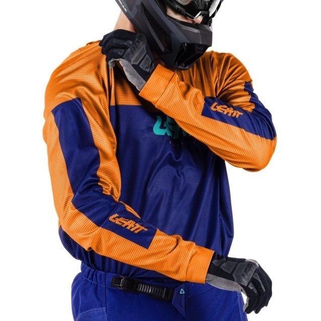 Комплект штани+джерсі Leatt Ride Kit 3.5 Junior Orange/Blue