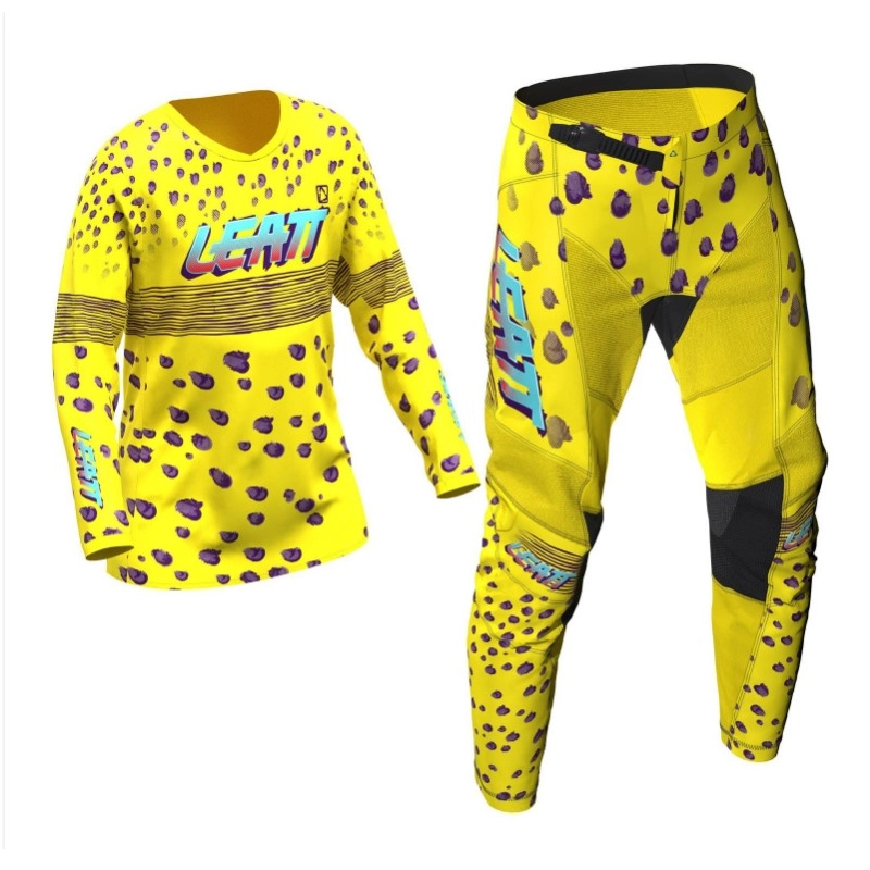 Комплект штани+джерсі Leatt t Ride Kit 3.5 Kids Leopard