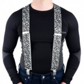 Подтяжки Oxford Riggers Skulls