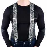 Подтяжки Oxford Riggers Skulls