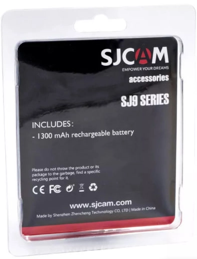 Акумулятор SJCAM SJ9 Strike/SJ9 Max/SJ10 Pro Battery