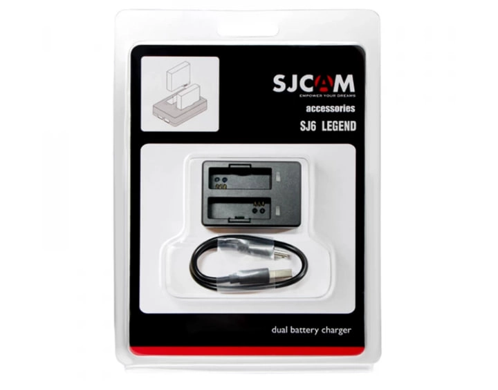 Подвійне зарядне SJCAM SJ6 Dual-slot Battery Charger