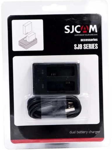 Подвійне зарядне SJCAM SJ9/SJ10 Dual-slot Battery Charger