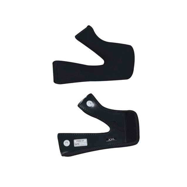 Подушечки щік для шоломів FOX V1 Cheek Pads Black