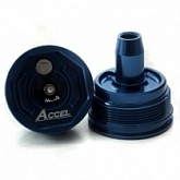Пробки пера передней вилки Accel AFTC03 Blue