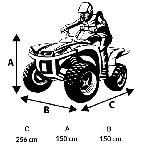 Чохол для квадроциклу WM ATV Khaki 
