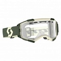 Мотоочки Scott Fury Enduro Green Clear Lens
