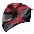 Шлем MT Atom 2 SV Dexter B15 Black/Grey/Red