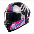 Шлем MT Stinger 2 Tron C8 Grey/Black/Purple