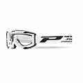 Мотоочки Progrip 3400 Menace Roll-Off White Clear Lens