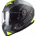 Шлем LS2 FF811 Vector II Splitter Black/Yellow