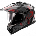 Шлем LS2 MX702 Pioneer II Crazy Black/Red