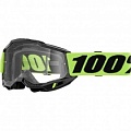 Мотоочки 100% Accuri 2 Neon Yellow/Black Clear Lens
