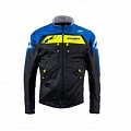 Мотокуртка Kenny Racing Softshell Black/Blue/Yellow