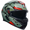 Шлем AGV K3 Decept Black/Green/Red