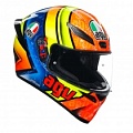 Шлем AGV K1 Izan Orange/Yellow/Blue