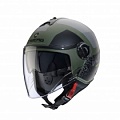 Шлем Caberg Jet Riviera V4X Alpha Green/Black/Gray