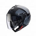 Шлем Caberg Jet Riviera V4X Alpha Black/Gray