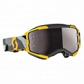Мотоочки Scott Fury Grey/Yellow/Silver Silver Lens