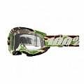 Мотоочки 100% Strata II War Camo Green/Brown Clear Lens