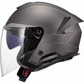 Шлем LS2 OF618 Verso II Solid Titanium Matt