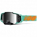 Мотоочки 100% Armega Clark Green/Orange Mirror Silver Lens
