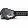 Мотоочки 100% Accuri 2 Enduro Black Dual Clear Lens