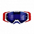 Мотоочки UFO Core 2.0 White/Red Blue Lens