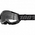 Мотоочки 100% Strata 2 Black Clear Lens