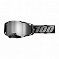 Мотоочки 100% Ride Armega Black Silver Mirror Lens