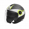 Шлем NOX N182 Round Black/Yellow