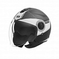 Шлем NOX N182 Round Black/Silver