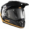 Шлем Leatt 7.5 Adventure Black/Orange + Мотоочки Leatt Velocity 2.5 Silver Lens