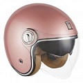 Шлем NOX Premium Jet Heritage Solid Pink/Gold