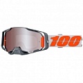 Мотоочки 100% Ride Armega Hiper Orange/Grey Silver Flash Mirror Lens