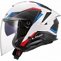Шлем LS2 OF618 Verso II Air White/Blue/Red