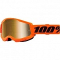 Мотоочки 100% Strata II Junior Orange Mirror Gold Lens