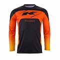 Мотоджерси Kenny Racing Track Junior Black/Grey/Orange