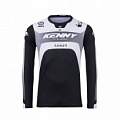 Мотоджерси Kenny Racing Track Focus Black/White/Grey