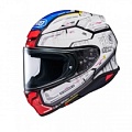 Шлем Shoei NXR2 Gundam White/Red/Blue