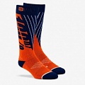 Носки 100% Ride Torque Comfort Blue/Orange