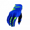Мотоперчатки Kenny Racing D3O Titanium Blue